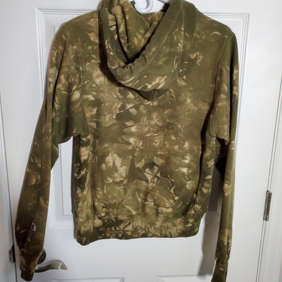 CHAMPION Bleach Dye Reverse Weave Hoodie - Picture 8 of 13